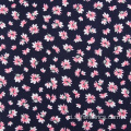 Chất lượng cao In vải căng màu hồng Crepe Rayon